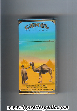 camel collection version genuine century 1913 filters ks 10 h argentina usa