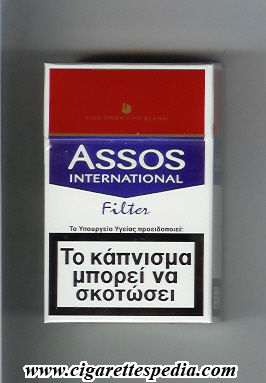 assos design 3 with flag international filter fine american blend ks 20 h greece