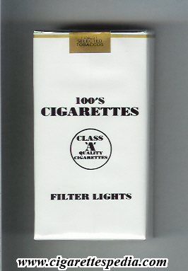 class a cigarettes filter lights l 20 s usa