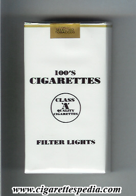Class 'A' Cigarettes (Filter Lights) L-20-S - USA