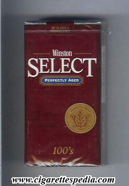 winston select perfectly aged l 20 s usa