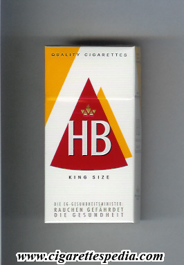 hb cigarette HB (german version) (King Size) KS-10-H - Germany