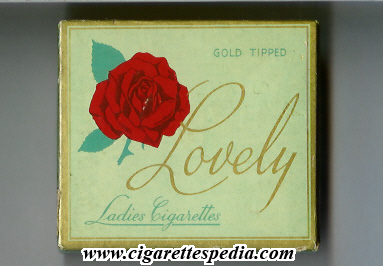 lovely gold tipped ladies cigarettes s 20 b holland