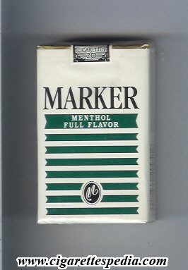 marker menthol full flavor ks 20 s usa