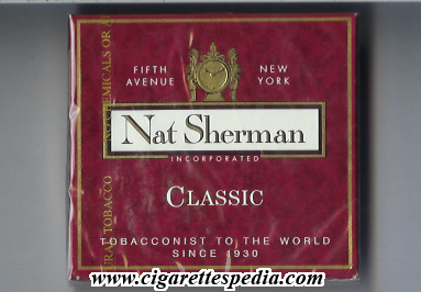 nat sherman classic s 20 b red usa