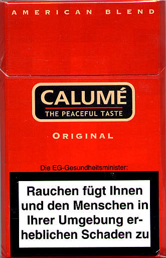 calume the peaceful taste american blend original ks 20 h greece germany