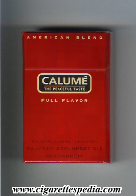 calume the peaceful taste american blend full flavor ks 19 h germany