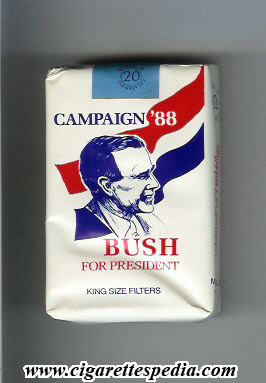 campaign 88 bush for president ks 20 s usa