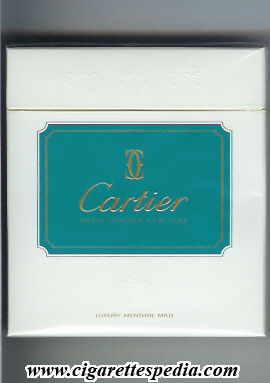 cartier luxury menthol mild l 20 b