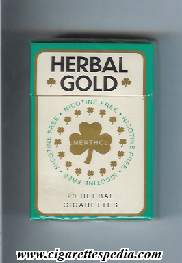herbal gold menthol ks 20 h usa