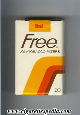 free american version design 2 non tobacco filters ks 20 s usa