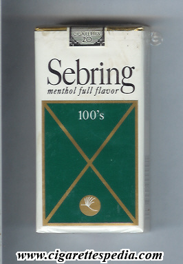 sebring menthol full flavor l 20 s usa