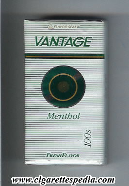 vantage new design menthol l 20 s usa