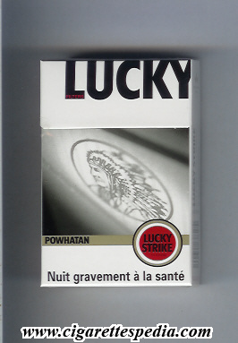 lucky strike collection design limited edition powhatan filters ks 20 h germany france