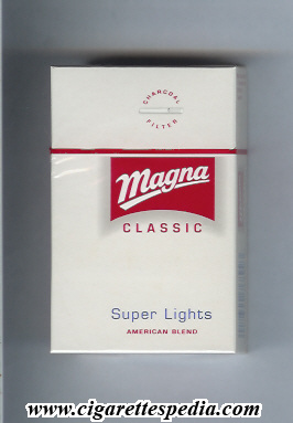 magna classic super lights american blend ks 20 h white red ukraine usa