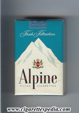 alpine black name fresh filtration ks 20 s light menthol usa
