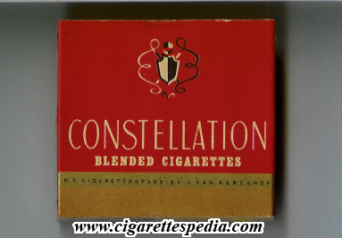 constellation dutch version blended cigarettes s 20 b holland