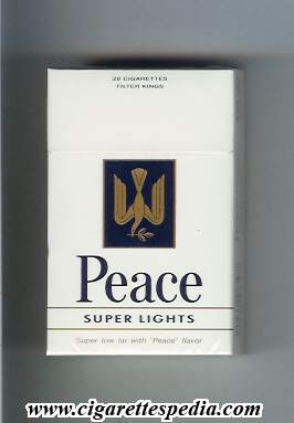peace super lights ks 20 h white blue design 1 japan