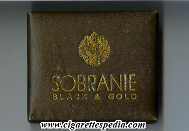 sobranie black gold s 10 b brown england