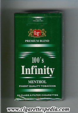 infinity premium blend menthol l 20 s macedonia usa