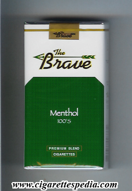 the brave menthol premium blend l 20 s without a men paraguay