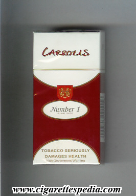 carrolls number 1 ks 10 h original callorrs ireland