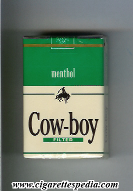 cow boy design 1 menthol filter ks 20 s uruguay