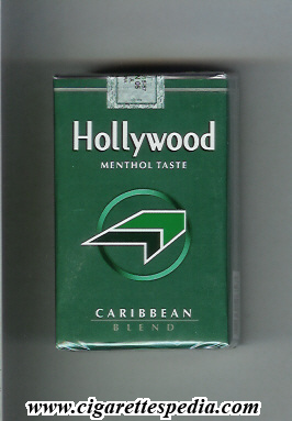 hollywood brazilian version design 3 with big h caribbian blend menthol taste ks 20 s brazil