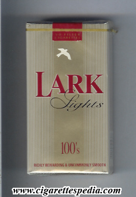 lark with bird lights l 20 s grey usa