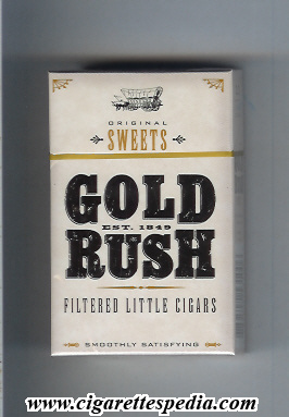 gold rush original sweets filtered little cigars ks 20 h canada