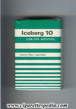 iceberg menthol ks 20 s usa