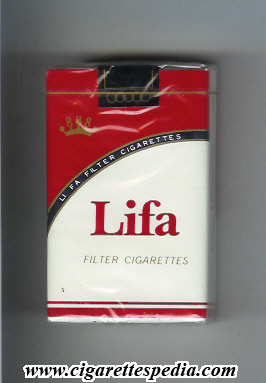 lifa li fa filter cigarettes ks 20 s white red russia