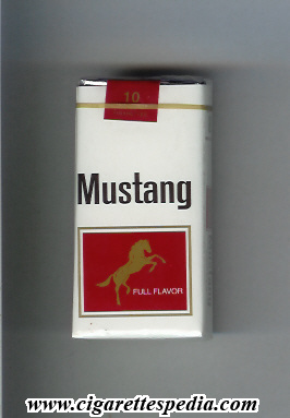 mustang colombian version new design full flavor ks 10 s colombia