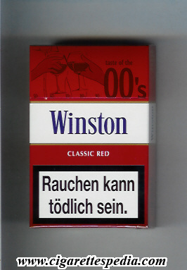 winston collection version classic red 00 s ks 20 h germany