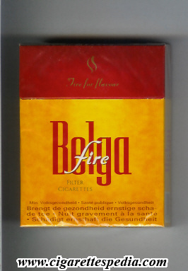 belga fire fire for flavour ks 25 h yellow red belgium