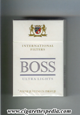 boss slovenian version international ultra lights filters ks 20 h slovenia