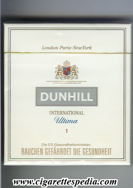 dunhill english version international ultima 1 l 20 b germany