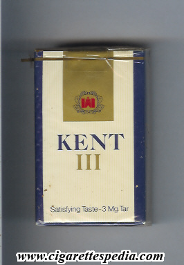 kent with lines on sides iii ks 20 s usa