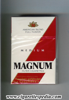 austrian cigarettes File:Magnum austrian version american blend full flavor medium ks 20 h  germany austria.jpg