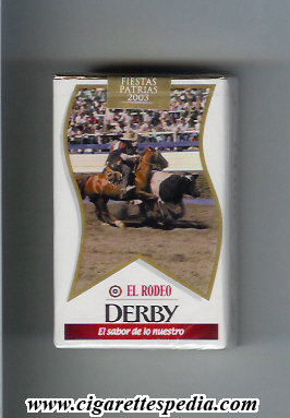 derby brazilian version 1 el sabor de lo nuestro king size el rodeo ks 20 s brazil