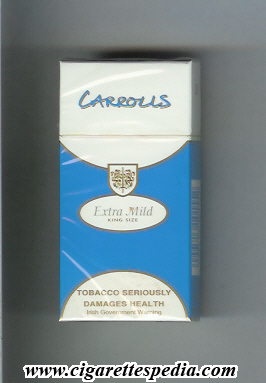 carrolls extra mild ks 10 h original callorrs ireland