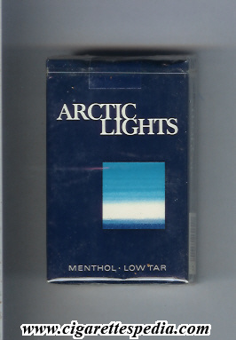 arctic lights menthol ks 20 s usa