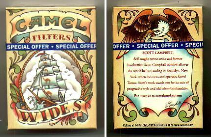 Camel Wides Filters (Art Issue - designed by Scott Campbell - pic.3) KS-20-H U,S.A..jpg