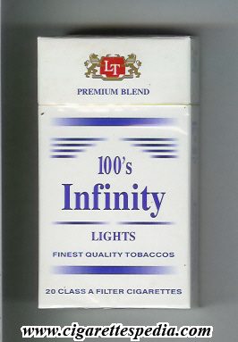 infinity tobacco Infinity (Premium Blend Lights) L-20-H - Macedonia and USA