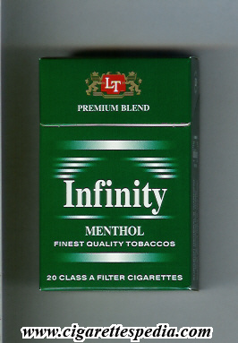 infinity premium blend menthol ks 20 h macedonia usa