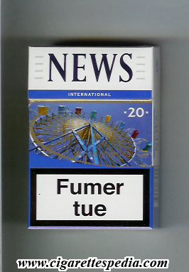 news collection version international santa monica ca ks 20 h white blue france