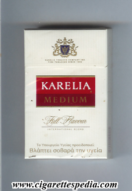 karelia medium full frovour international blend ks 20 h greece