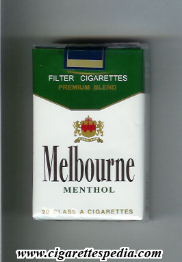melbourne premium blend menthol ks 20 s philippines usa