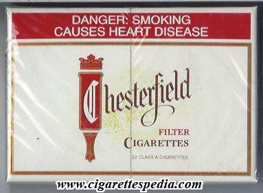chesterfield tobacco 30g Chesterfield (Filter) KS-30-B - South Africa and USA
