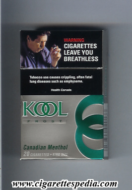 Kool (design 2) (Canadian Menthol) (Frost) KS-20-H - Canada